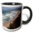 thumbnail image 1 of 3drose, Oceanside Beach State Wayside, Oregon, Usa - Us38 Jwi0542 - Jamie and Judy Wild, 11oz Two-tone Black Mug, 1 of 6