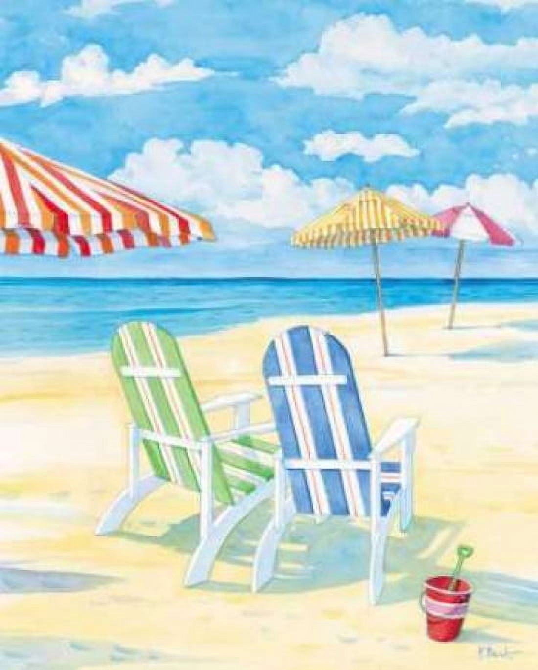Oceanside I Canvas Art - Paul Brent (24 x 30)