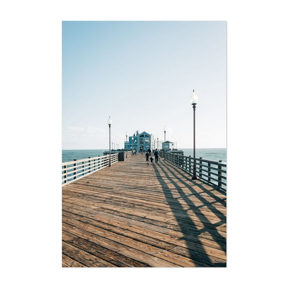 Oceanside Pier 03 - Oceanside California Photography Unframed Wall Art Print 8 x 12 inches