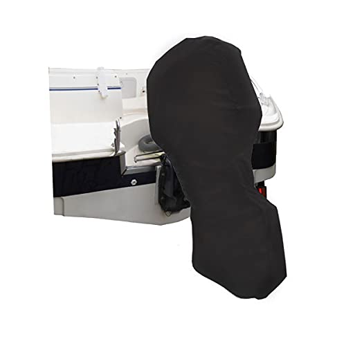 Oceansouth Full Outboard Motor Cover - Grey, Fits 15hp To 60hp 2 & 4 Stroke Engines (70.9" Circumference X 56.7" Height)