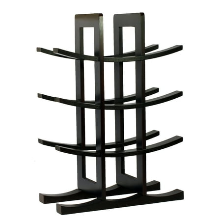 Oceanstar 12-Bottle Bamboo Wine Rack