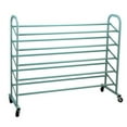 thumbnail image 1 of Oceanstar  5-Tier Metal Shoe Rack - Turquoise - 11 lbs, 1 of 1