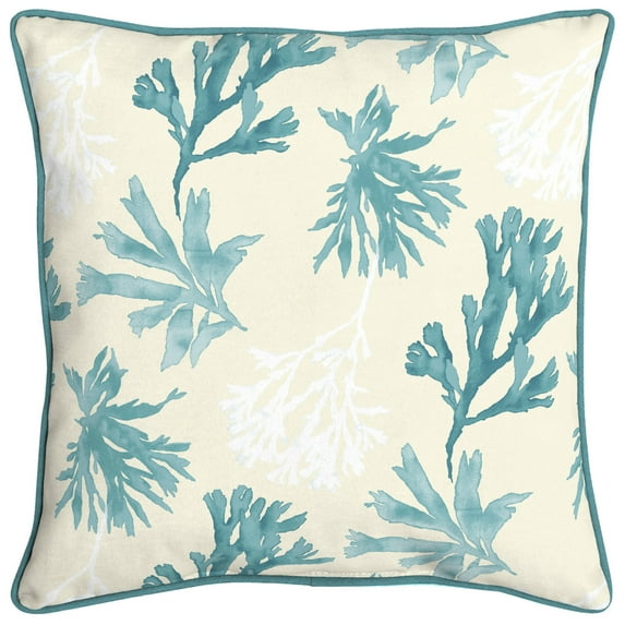 Oceantex Coral Outdoor Throw Pillow 20" x 20" Square (1 Piece)