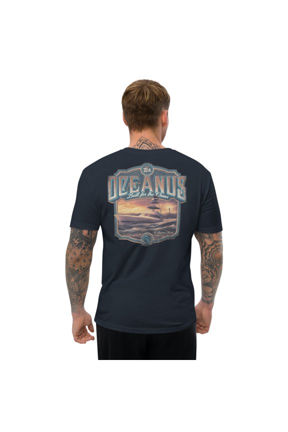 Oceanus Florida Dawn's Early Light Tee (Midnight Navy, XS)