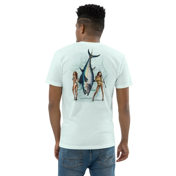 Oceanus Florida Trophy Tail Tee (Light Blue, XL)