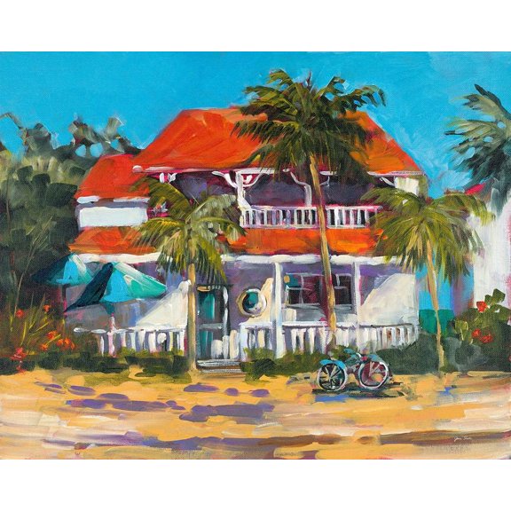 Oceanview Home by Jane Slivka (36 x 24)