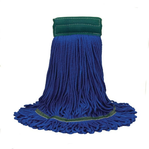 Nexstep Commercial Products NCP97207 Maxi Plus Microfiber Loop-End Mop, Blue - Large