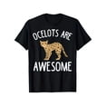 thumbnail image 1 of Ocelot Apparel - Amazing Funny Ocelots Cat Lover Design T-Shirt, A great gift, Unisex Cotton Casual Round Neck Outdoor Short Sleeve T-Shirt, 100% Cotton, S-XXXL, 1 of 6