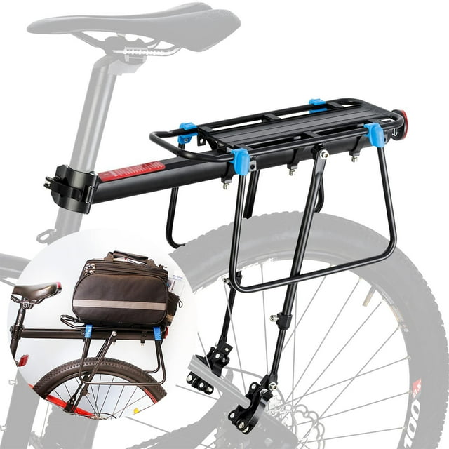 Aoteuk Quick Release Adjustable Bike Bicycle Cargo Rack Bike Rear Rack ...