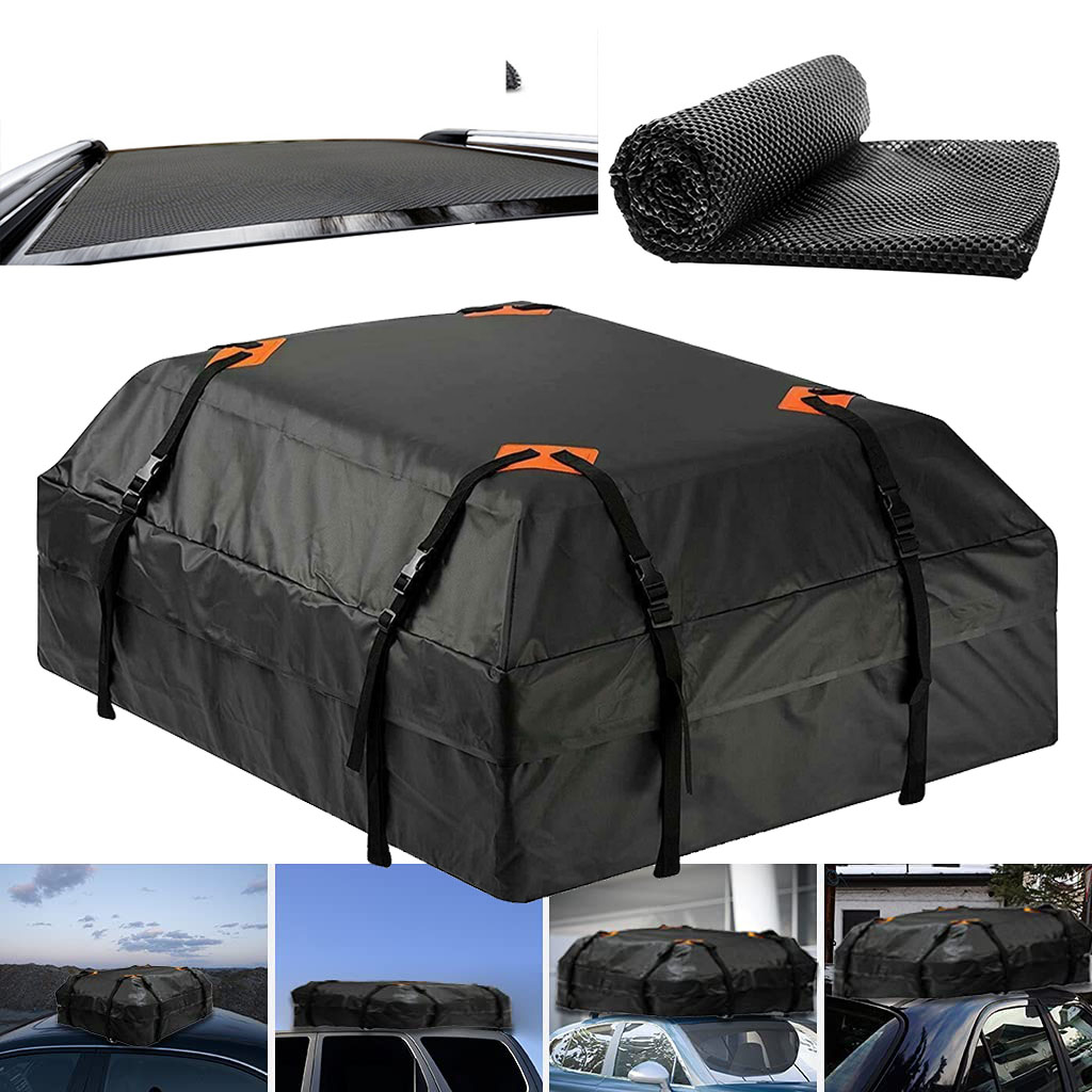 BDK AntiSlip Rooftop Cargo Mat Protective Liner for Roof Cargo Bags