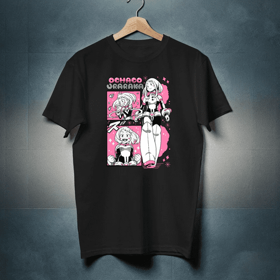 Ochaco Uraraka T-Shirt My Hero Academia Tshirt Endeavor Midoriya Shirt MHA Dabi