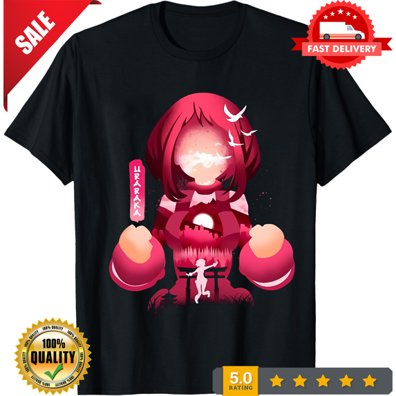 Ochako Uraraka Anime Shirt, Uravity One for All Manga Shirt, My Hero Academia Boku No Hero MHA Gift, Japanese BNHA Tee, LIMITED EDITION-TH65118