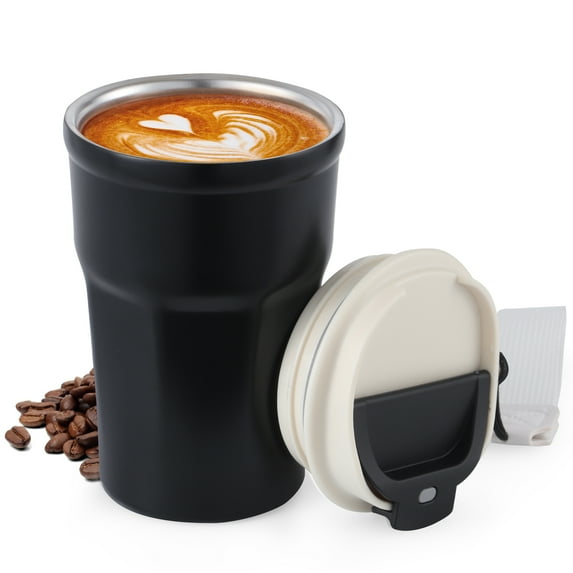 Ochapa 360 ML/12oz Coffee Tumbler, Double Walled Stainless Steel Insulated Travel Coffee Mug