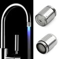 thumbnail image 1 of Ochine 7 Color LED Light Changing Glow Shower Stream Water Faucet Tap for Kitchen Bathro​om 1 PCS, 1 of 7