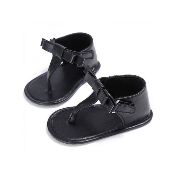 Ochine Newborn PU Leather Soft Shoes Summer Baby Casual Flower Toddler Prewalker Sandals