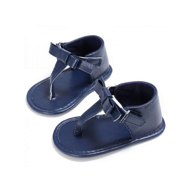 Ochine Newborn PU Leather Soft Shoes Summer Baby Casual Flower Toddler Prewalker Sandals