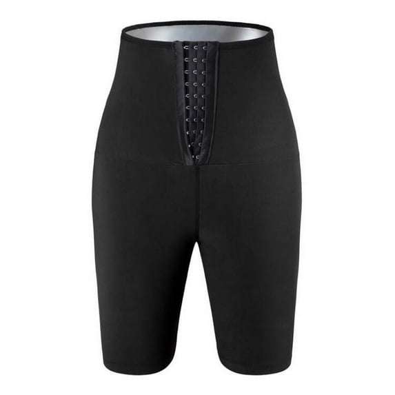 Ochine Women Yoga Sauna Sweat Pants/Shorts, Training Leggings for Gym Fitness Sports, Hi Waist Butt Lifter Capri Pants Workout Hot Thermo Body Shaper for Weight Loss, S-4XL