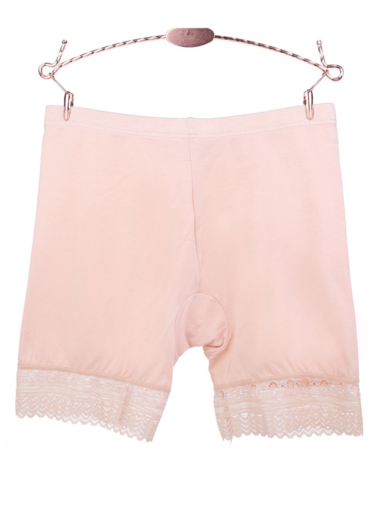 Ochine Women Slip Shorts Boyshorts UltraSoft Seamless Modal Lacy Mid