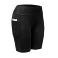 thumbnail image 1 of Ochine Women's Biker Shorts Yoga Workout Running Exercise Shorts Side Pockets, 1 of 3
