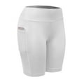 thumbnail image 1 of Ochine Women's Biker Shorts Yoga Workout Running Exercise Shorts Side Pockets, 1 of 3