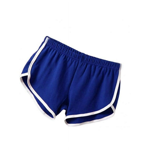 Ochine Women's Dolphin Shorts Elastic Waist Color Block Quick Dry Swimwear Tankini Bottom Beach Running Workout Yoga Sport Fitness Sweat Short Jersey Pants Leggings Casual Comfy Lounge Shorts, S-3XL