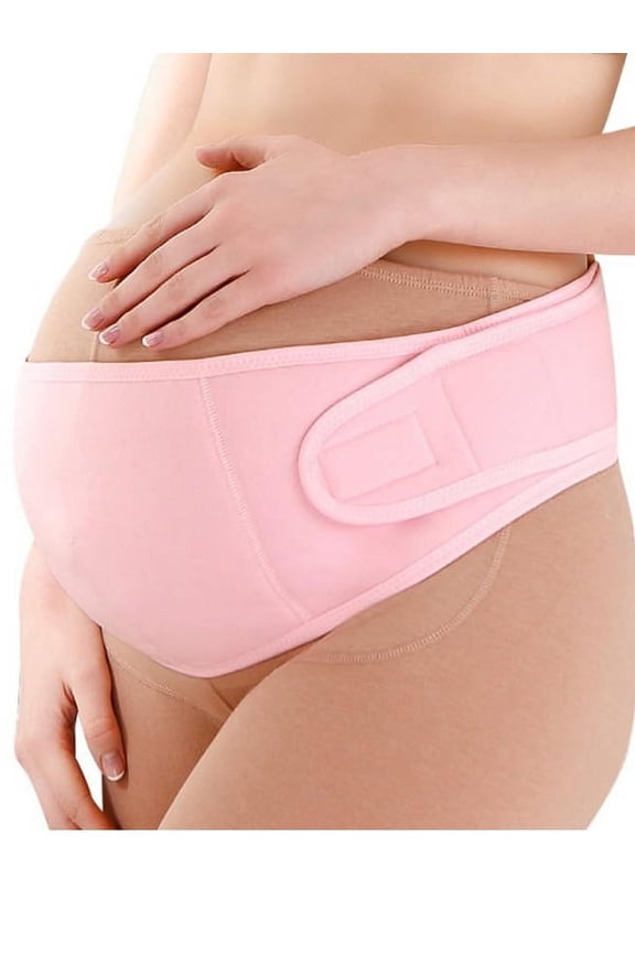 Women's Maternity Belt Breathable Soft Pregnancy Support Belt Abdominal Support Band Belly Back Bump Brace Strap Pelvic Support Prenatal Cradle for Pregnancy Postpartum Recovery, L-XL