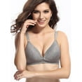 thumbnail image 1 of Ochine Women's Nursing Bra Wireless Push Up Front Closure Solid Color Maternity Bra Comfy Stretch Bra with Support for Breastfeeding Sleeping, 3/4 Cup, Size 34C-42C, 1 of 6
