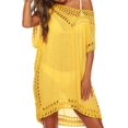 thumbnail image 1 of Ochine Women's Swimsuit Beach Crochet Cover Up Shirt Bikini Beachwear Bathing Suit Beach Dress, Average Size, 1 of 6