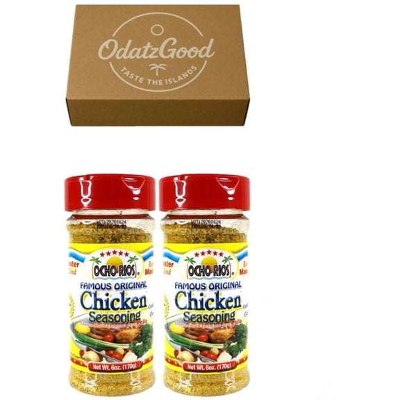 Ocho Rios Chicken Seasoning 6oz (170g) 2-Pack Curated & Packaged by ODatzGood
