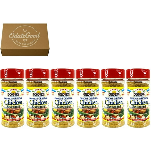 Ocho Rios Chicken Seasoning 6oz (170g) 6-Pack Curated & Packaged by ODatzGood