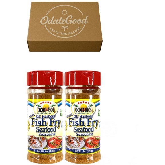 Ocho Rios Fish Seasoning 6oz (170g) 2-Pack  Curated & Packaged by ODatzGood