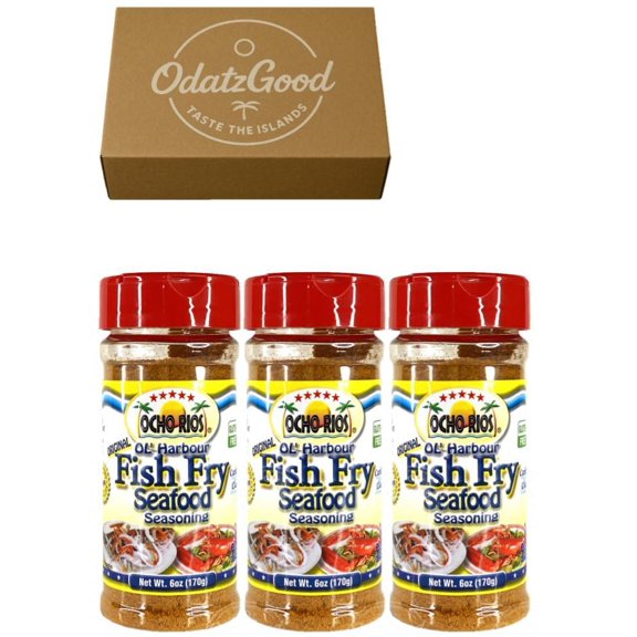 Ocho Rios Fish Seasoning 6oz (170g) 3-Pack  Curated & Packaged by ODatzGood