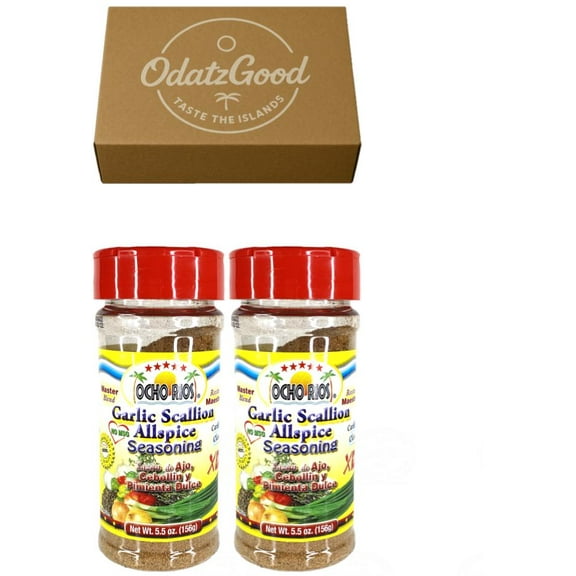 Ocho Rios Garlic Scallion Allspice 5.5oz (170g) 2-Pack Curated & Packaged by ODatzGood