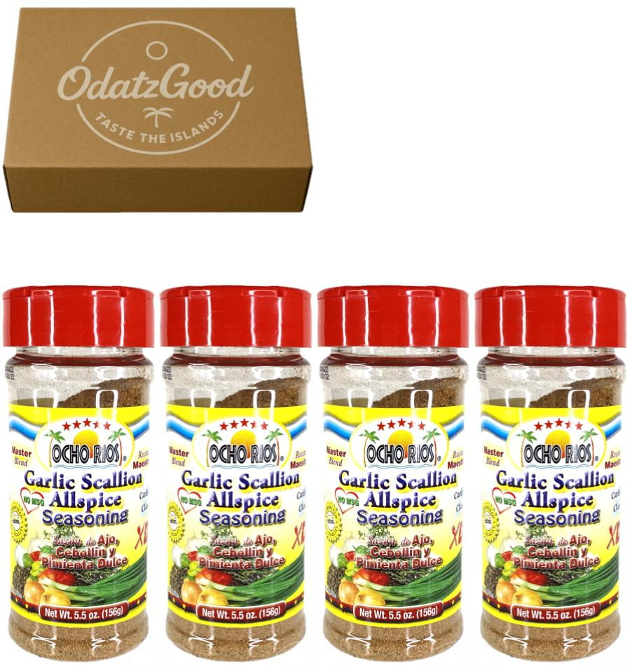 Ocho Rios Garlic Scallion Allspice 5.5oz (170g) 4-Pack – Curated & Packaged by ODatzGood