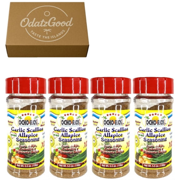 Ocho Rios Garlic Scallion Allspice 5.5oz (170g) 4-Pack  Curated & Packaged by ODatzGood