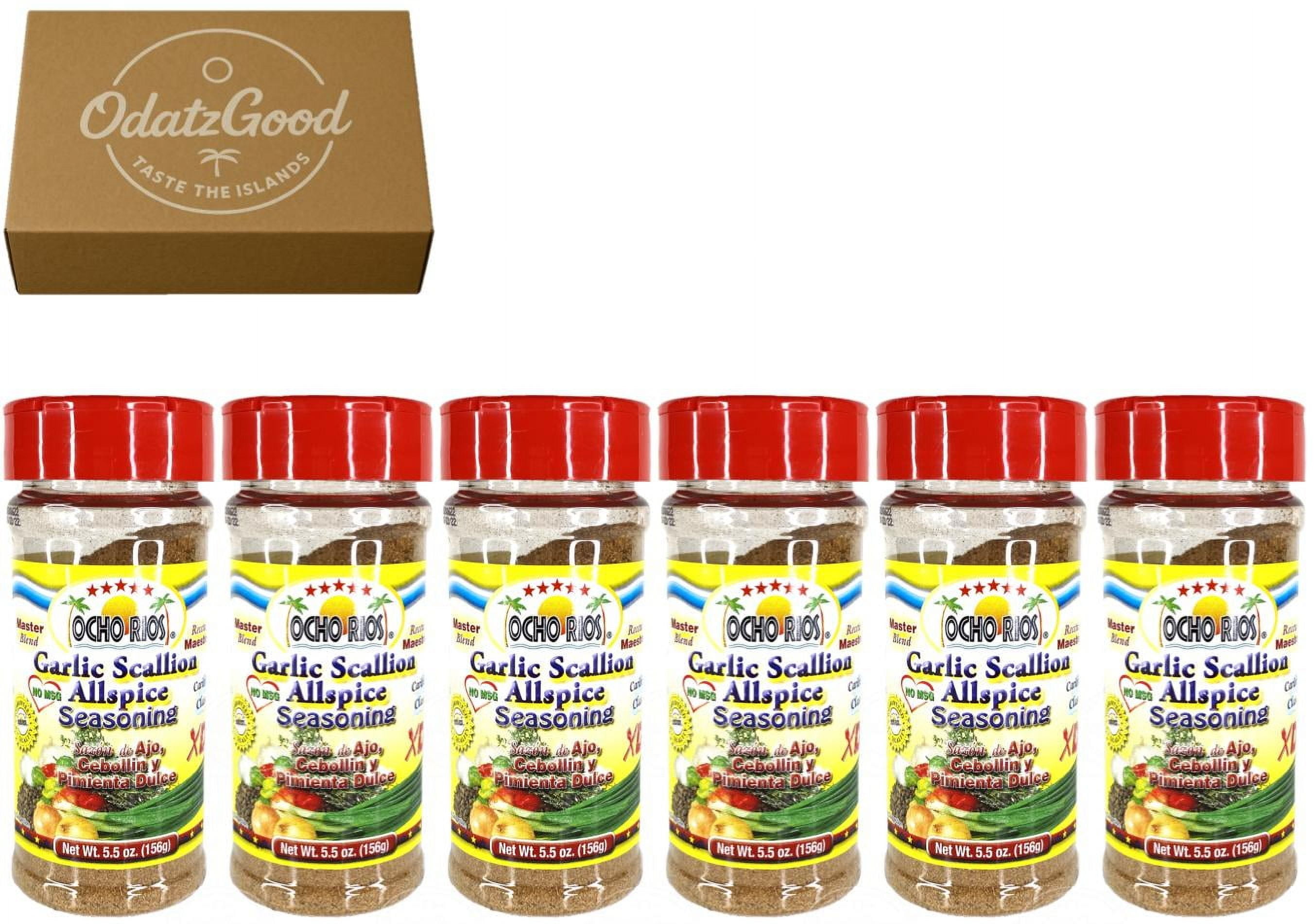 Ocho Rios Garlic Scallion Allspice 5.5oz (170g) 6-Pack – Curated & Packaged by ODatzGood