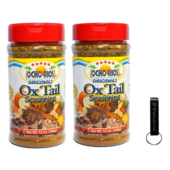 Ocho Rios Oxtail Seasoning 12 oz (340g) Pack of 2 Packaged w/ ODatzGood
