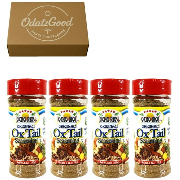 Ocho Rios Oxtail Seasoning 6oz (170g) 4-Pack Curated & Packaged by ODatzGood