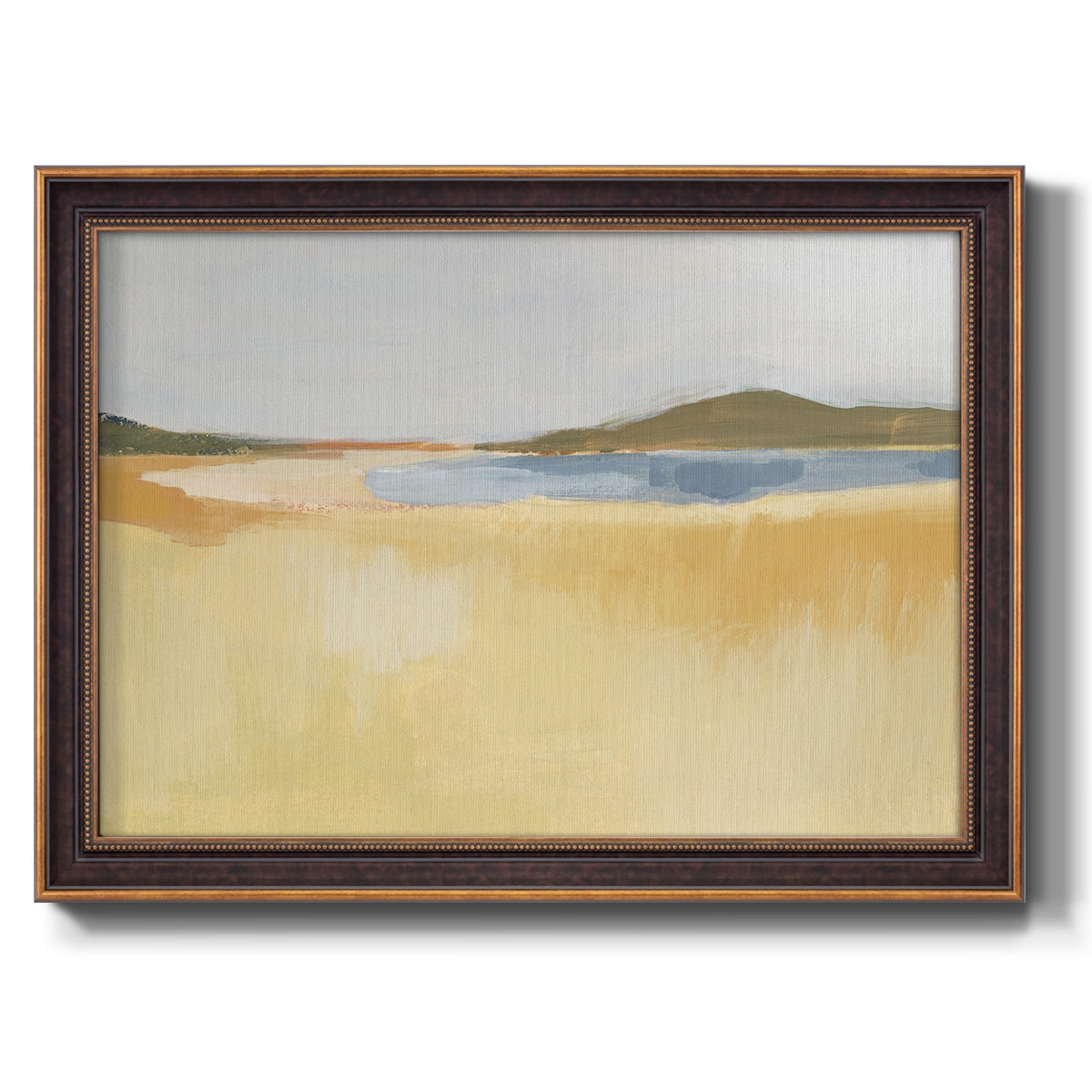 Ochre Seaside I Premium Framed Canvas- Ready to Hang