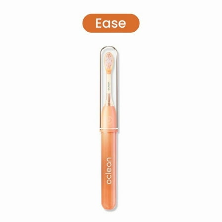 Oclean Ease Rechargeable Portable Electric Toothbrush with cover Orange
