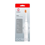 Oclean Flow Sonic Long Battery Life Rechargeable Electric Toothbrush, Adult and Children 10+, Medium Bristles, White, 1 Pack