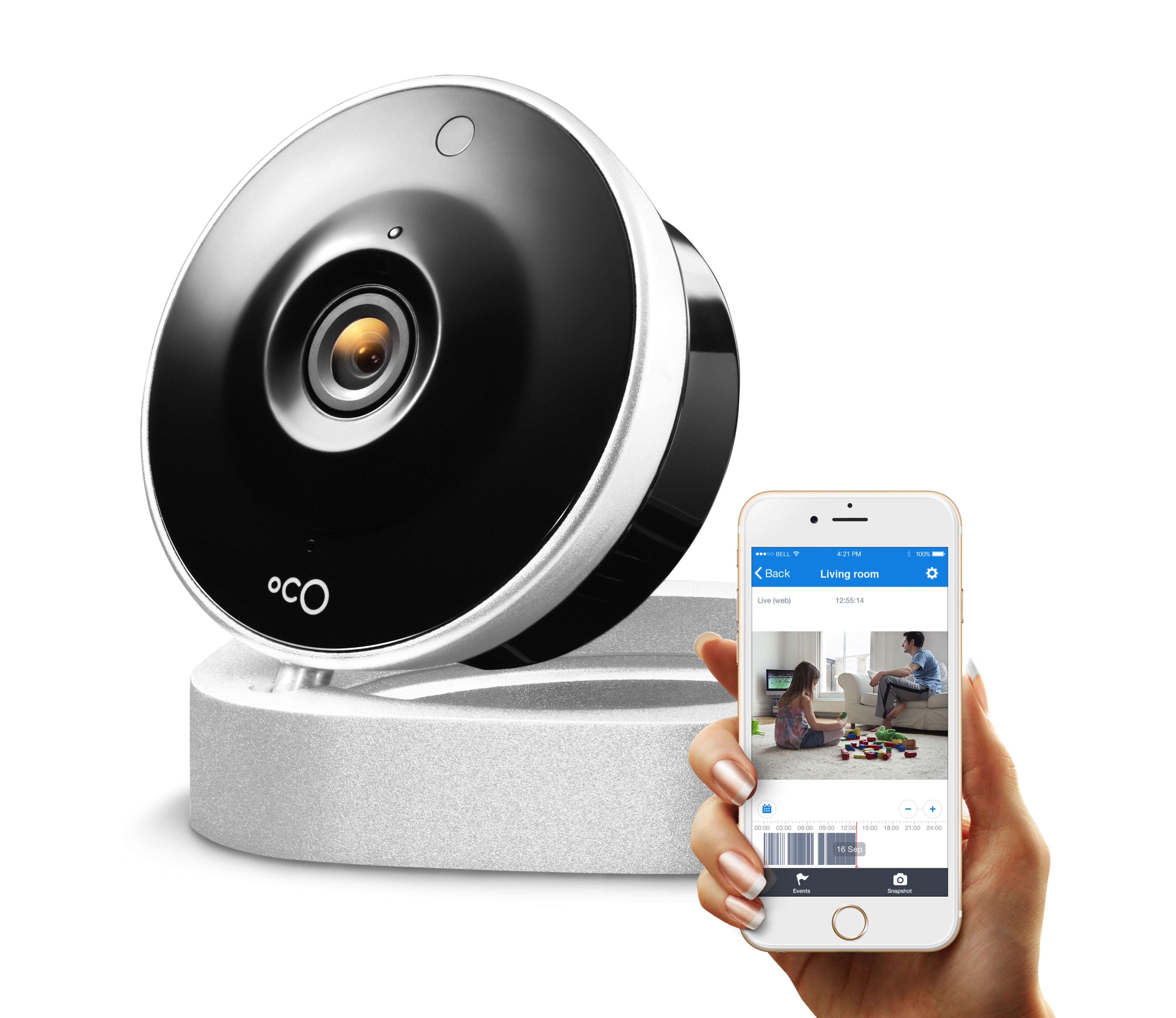  Ocli 1 Dome Pan/Tilt/Zoom Wireless Indoor 1080P HD 2MP IP Home Security  Camera with WiFi, Night Vision, Motion Alerts, 2-Way Audio, Remote  Monitoring Apps : Electronics