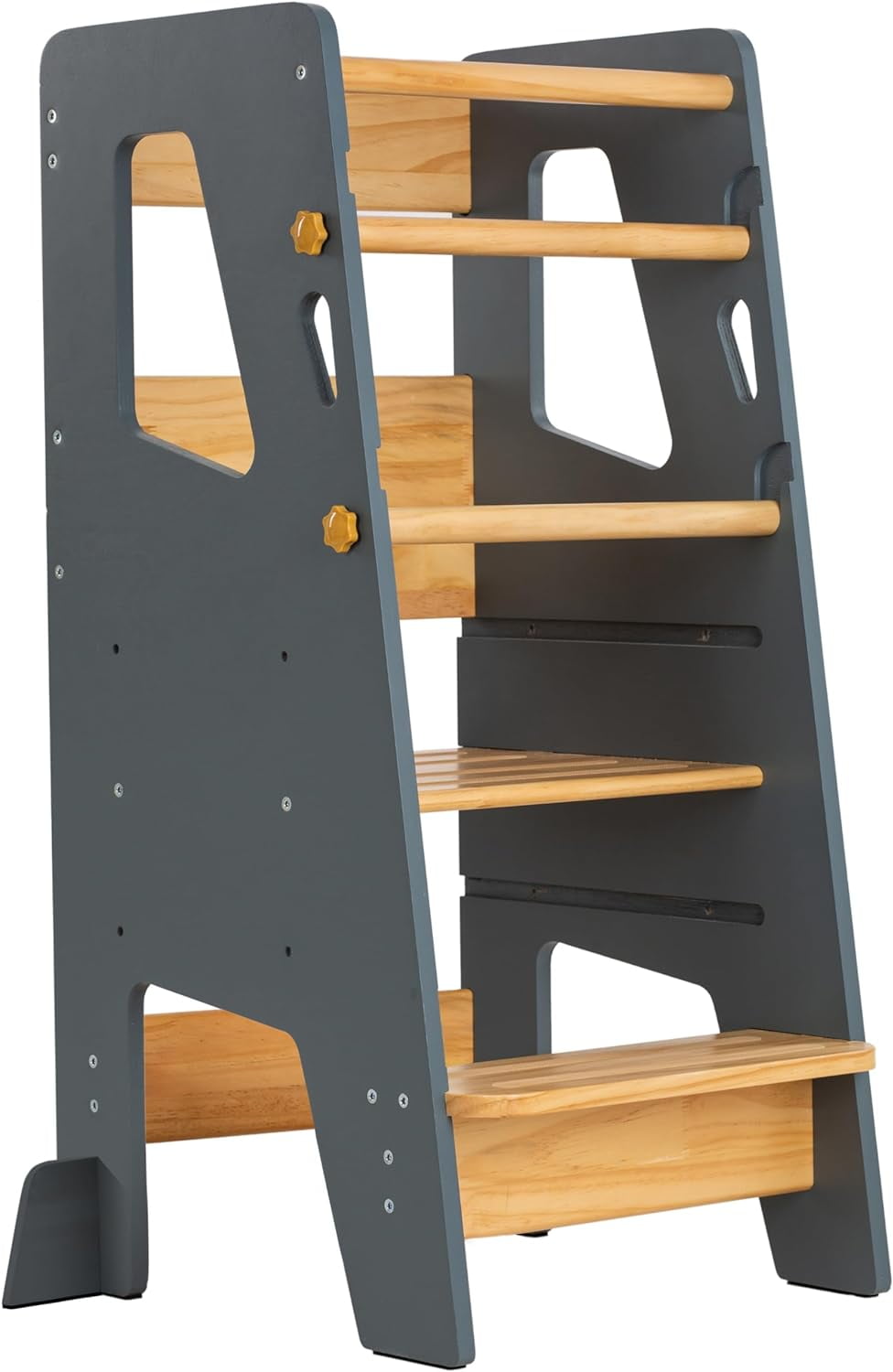 Ocodile Toddler Standing Tower Kids Kitchen Step Stool for Learning 2024 Design with Safety Feet Gray Walmart