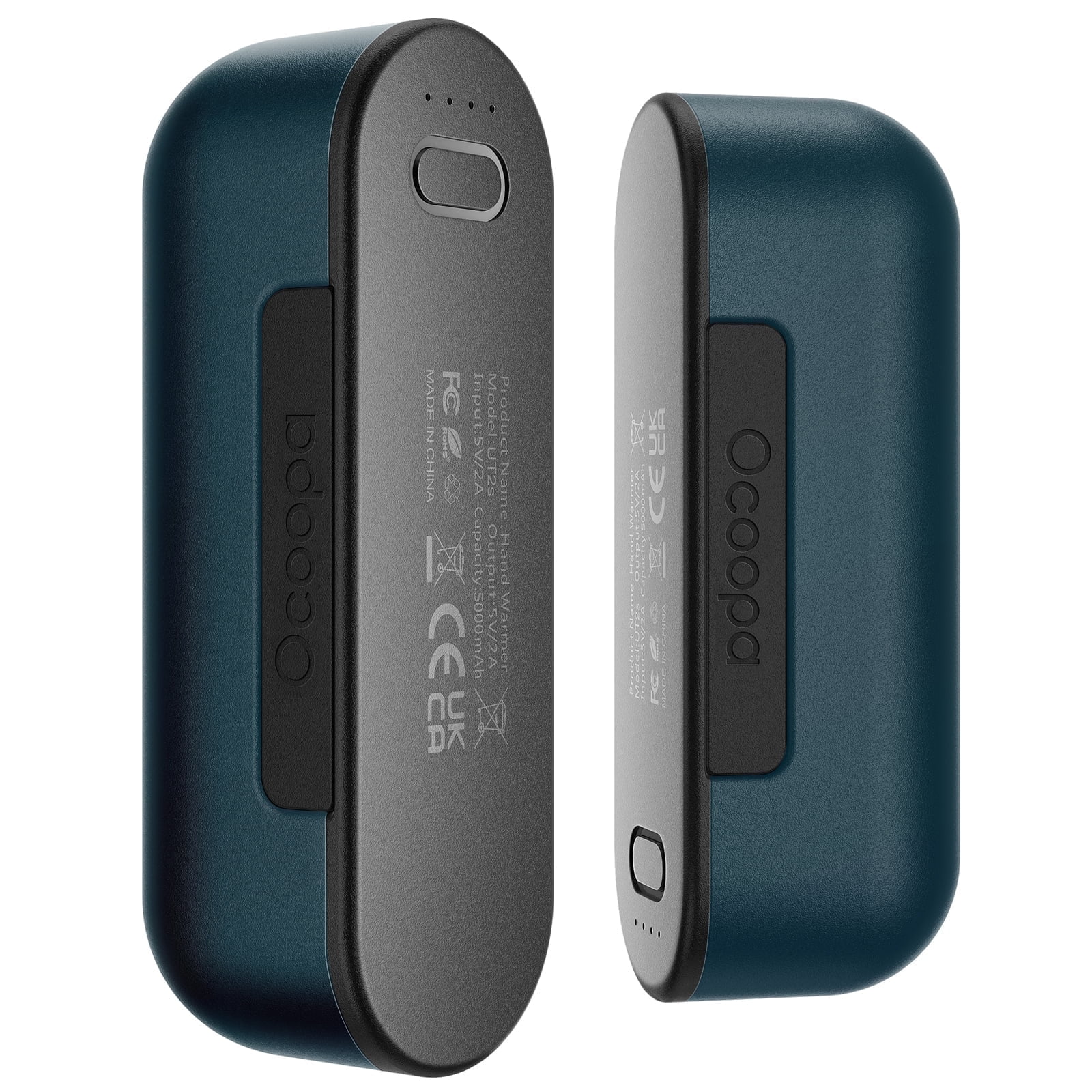 Ocoopa Hand Warmers 2 Pack, 10000mAh Magnetic Electric Hand Warmers Rechargeable, 16 Hrs Warmth 4 Levels Heat up to 136, Tech Gifts for Men Women