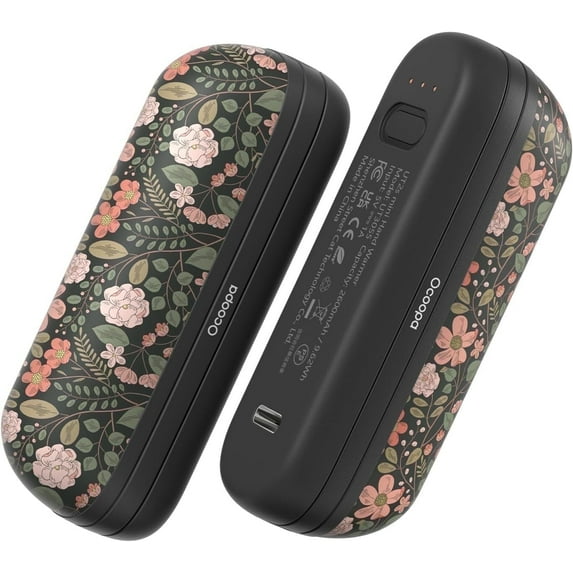 Ocoopa Hand Warmers Rechargeable 5200mAh,Tech Gifts to Raynauds,Camping,Christmas - 2 Pack