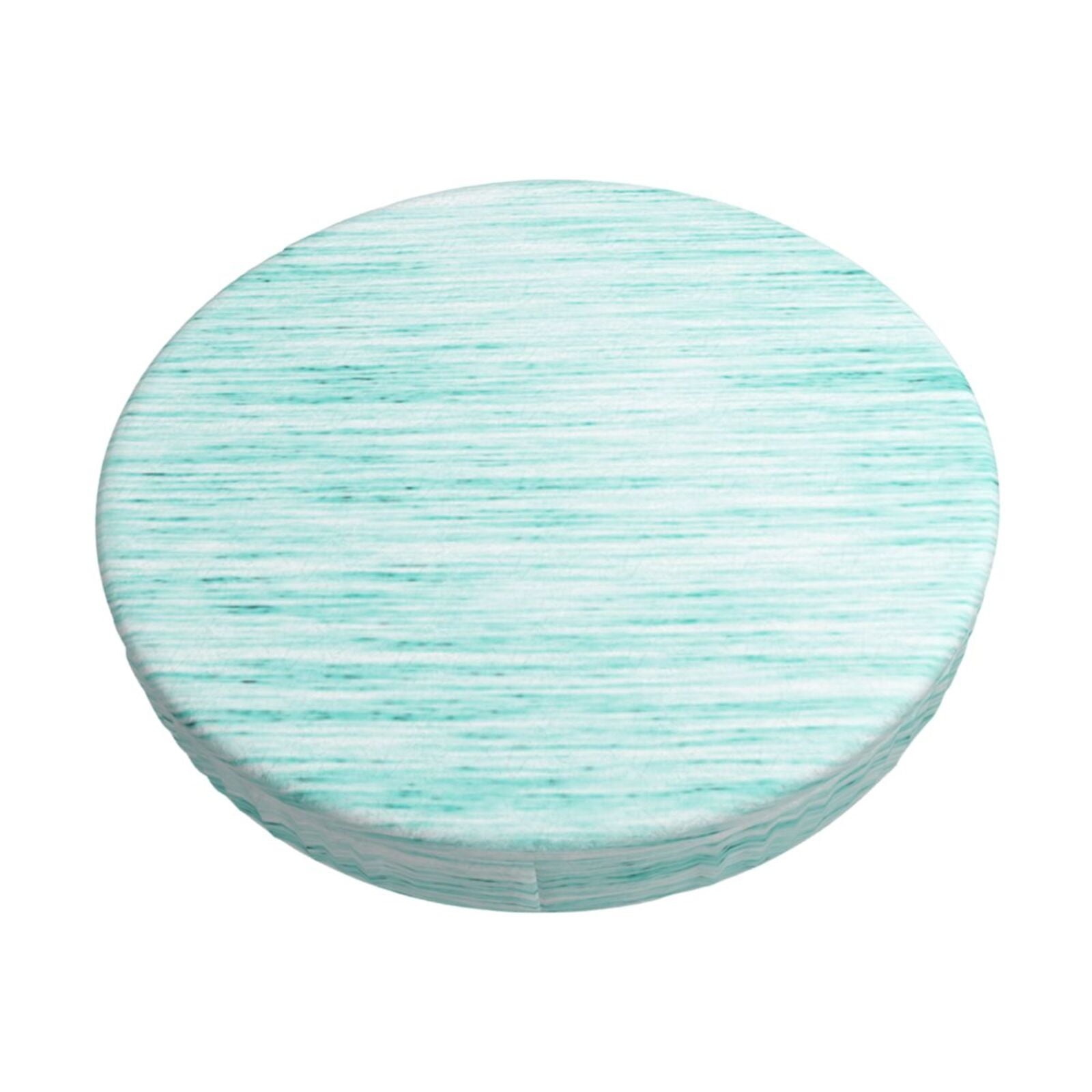 Ocsxa Blue Bright Pattern Stool Covers Round,Seat Cushion for Round Bar