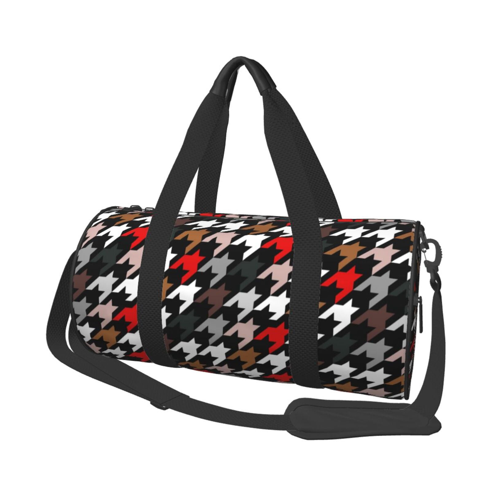 Aztec Print Waterproof Duffel Bag - Weekend Overnight Gym Sports Bag For Travel