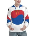 Ocsxa Korea Print Women's Hoodie Sweatshirts Workout Sweat Long Sleeve
