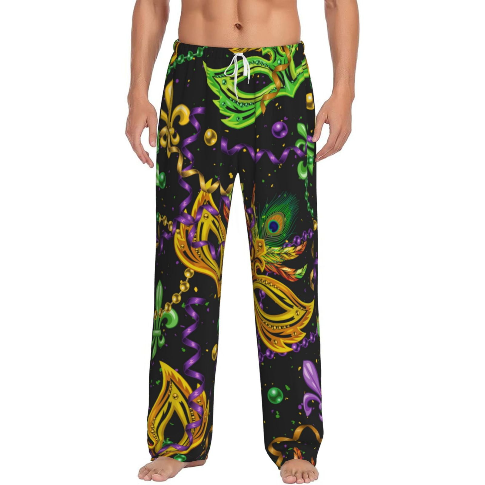 mardi gras pajama pants