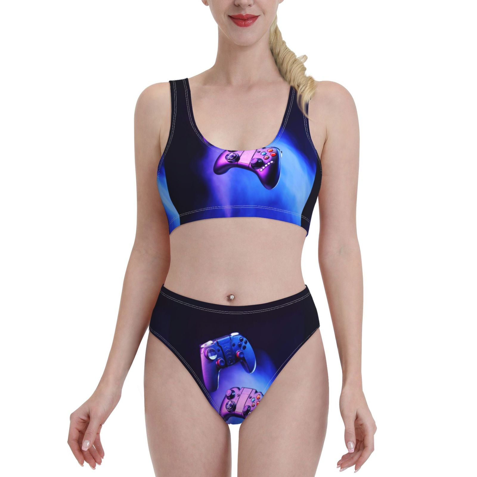 Speedo Women's Vortex Maze Crossback One Piece Swimsuit at